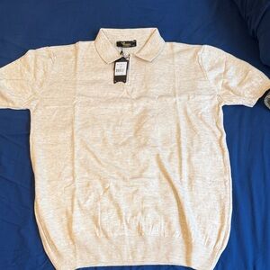 Men's Cream Polo Shirt